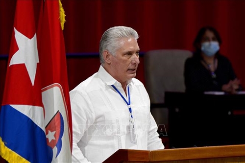Đồng chí Miguel Díaz-Canel Bermúdez được bầu làm Bí thư thứ nhất Ban Chấp hành Trung ương Đảng Cộng sản Cuba